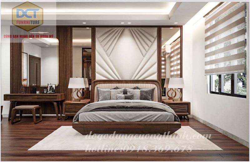 mẫu phòng ngủ thiết kế truyền thống